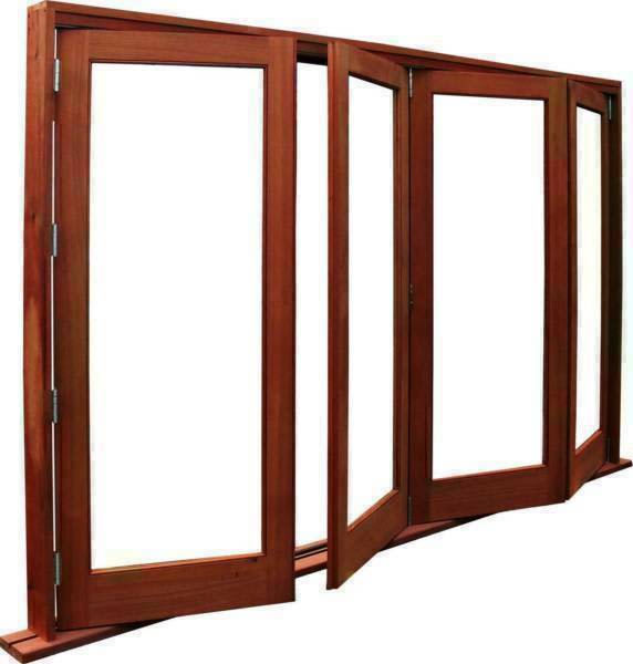 CEDAR 4 DOOR BIFOLD 2170h x 3350w FOLDING LEFT OR RIGHT Building