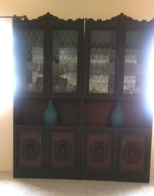 2x SIDE BY SIDE BUFFET WITH HUTCH ITALIAN STYLE ON OFFER