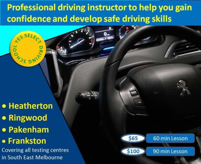 Yes Select Driving School Courses & Training Gumtree Australia