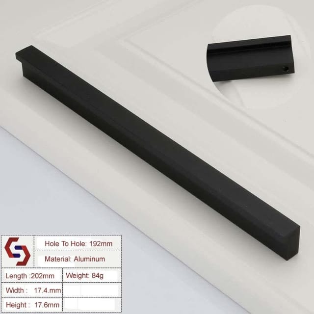 Zinc Kitchen Handles Drawer Bar Handle Pull 192mm... Building