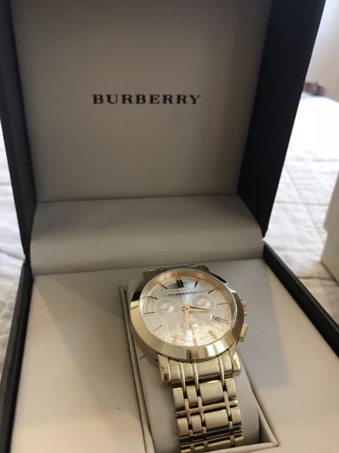 Burberry Gold Heritage Chronograph Watch | Watches | Gumtree Australia  Inner Sydney - Redfern | 1307898288