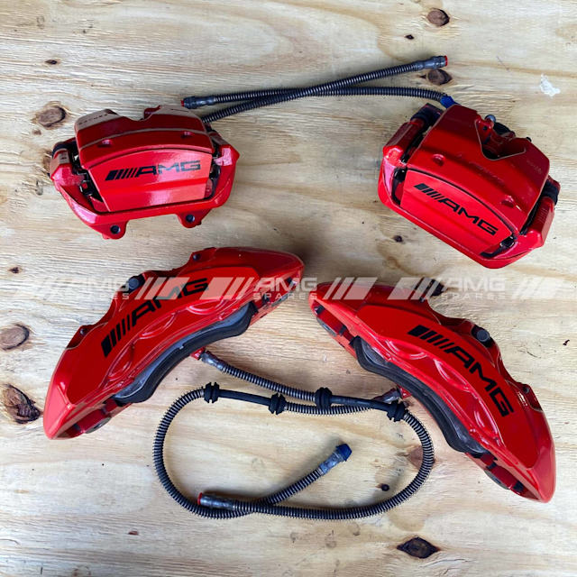 W205 C63s Mercedes AMG brake caliper set brembo Sedan Brakes