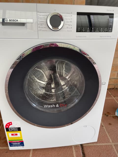 bosch wna254u1au 10 5kg washer dryer combo