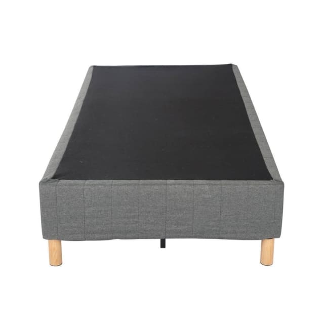 Metal Bedframe Mattress Foundation (Dark Grey) King Beds Gumtree