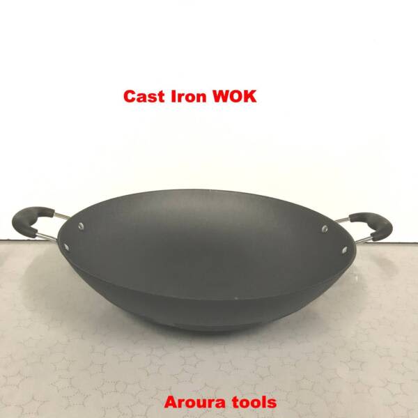 Cast Iron Cooking WOK 3 sizes available BRAND NEW. Pots & Pans