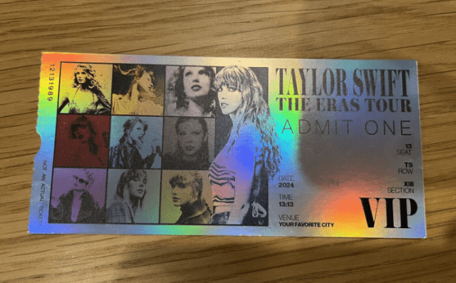 Taylor Swift Eras Tour VIP Lanyard Badge Limited Edition Exclusive