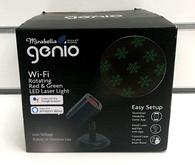 Genio WiFi Rotating LED laser Light 177386 Outdoor Lighting