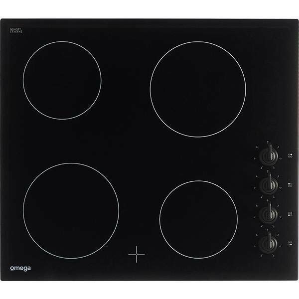 Omega 60cm Ceramic Cooktop Model OCC64KZTGG RRP 499.00 (NEW