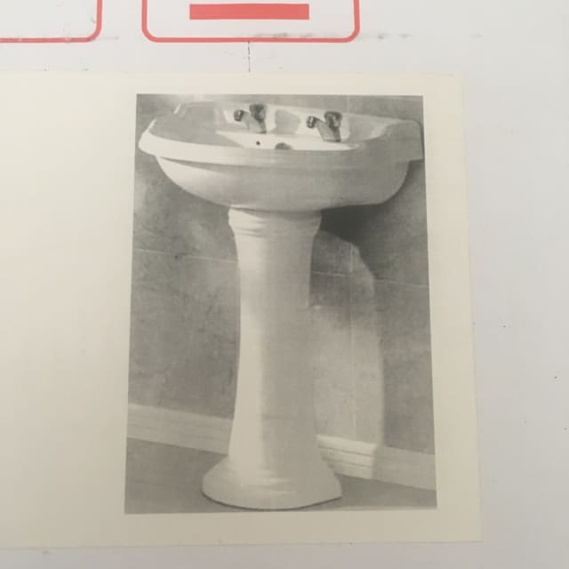Pedestal basin (white) and fittings Plumbing Gumtree Australia