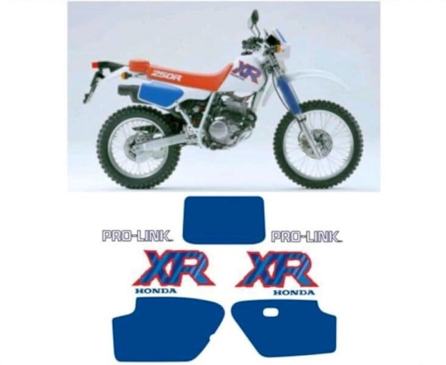 HONDA 1992 XR250R COMPLETE DECALS STICKER KIT Motorcycle & Scooter