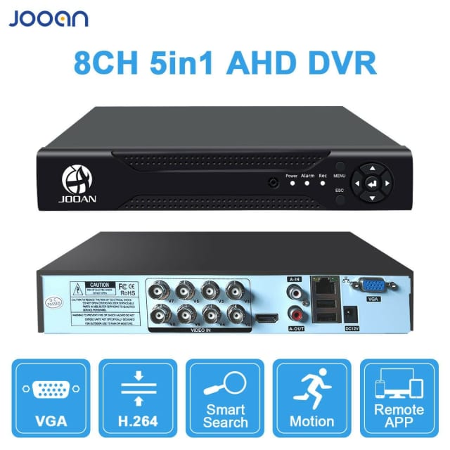1080p hdmi 8ch dvr only cctv video recorder home security system surve