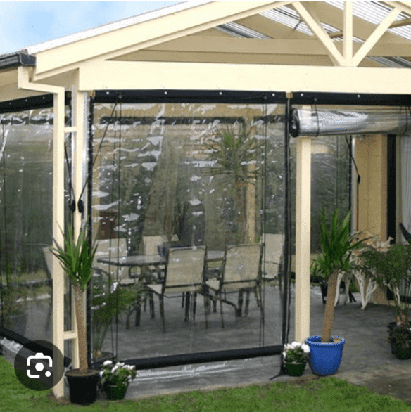 6 x Tinted PVC Patio Blinds in Beechmont, QLD 4211 Parasols & Gazebos in Beechmont QLD