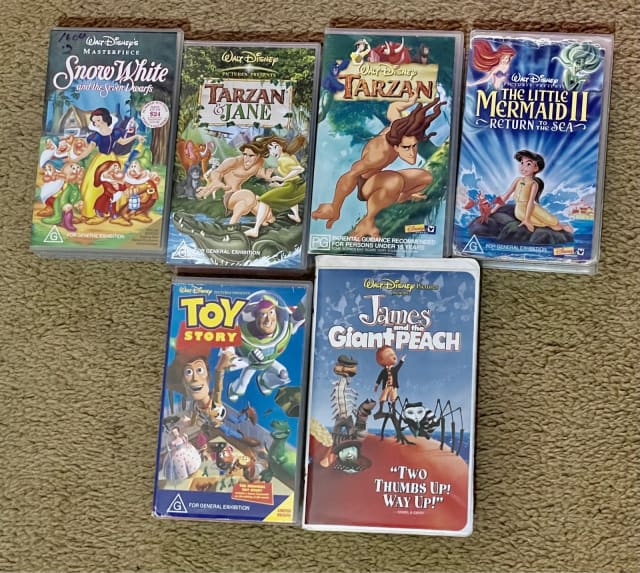 Vintage Walt Disney VHS Video Tapes | CDs & DVDs | Gumtree Australia ...