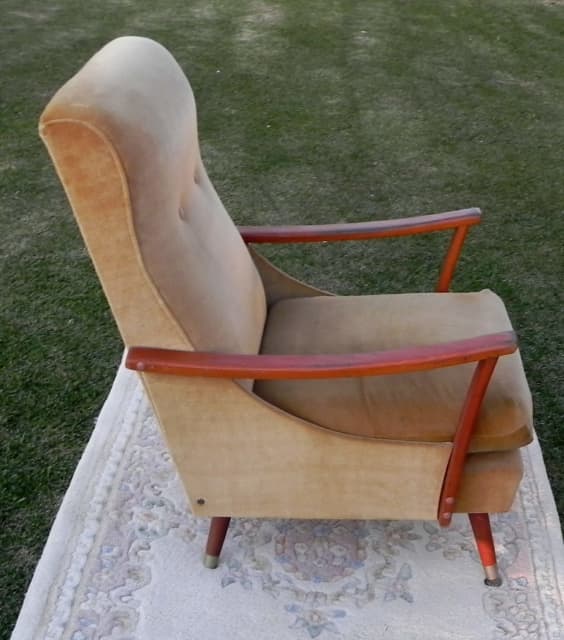 mid century modern retro chair