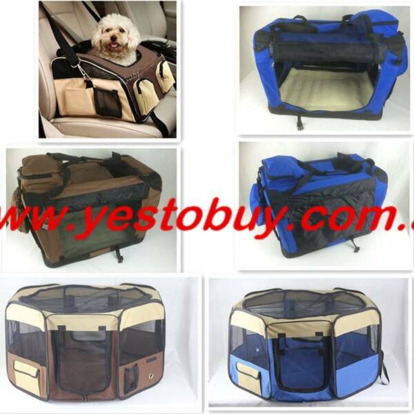Pet Soft Crate Dog Cat Carrier Travel Cage Playpen Enclosure run Pet