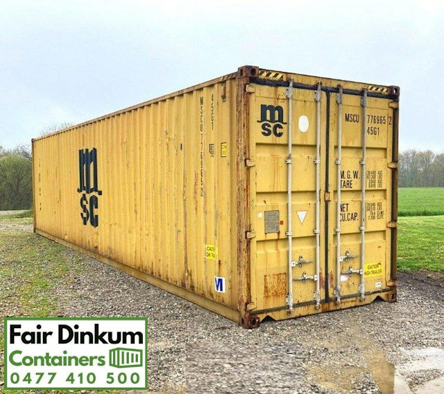 40ft High Cube Shipping Containers ex Toowoomba Miscellaneous Goods