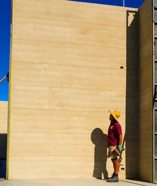 Rammed Earth construction business for sale Business For Sale