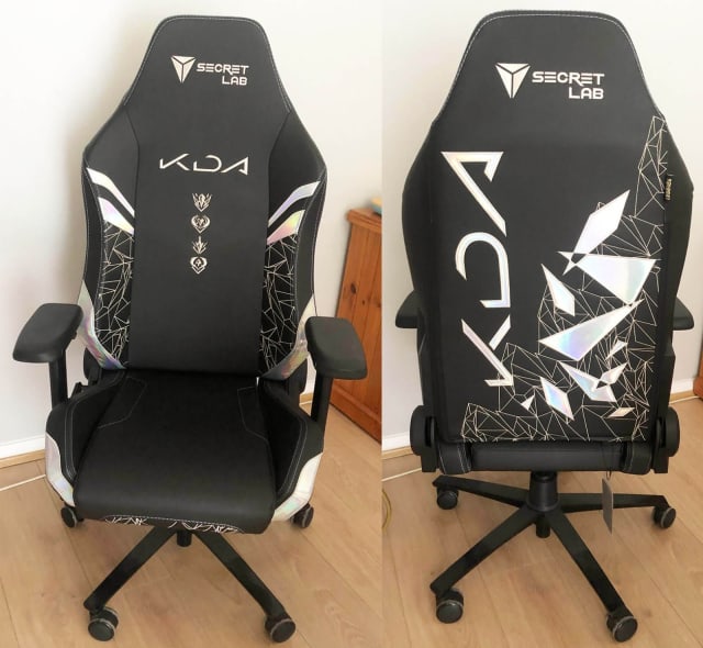 Secretlab OMEGA 2020 K/DA ALL OUT Prime PU Leather Gaming Chair Office