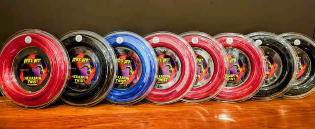 PROS PRO 🇩🇪 Hexaspin Twist Copoly (Black, Blue, Red) 200m reel, Racquet  Sports, Gumtree Australia Whittlesea Area - Epping