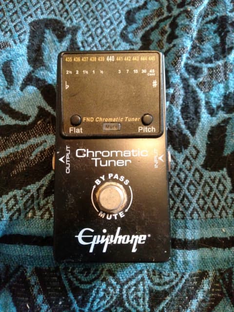 epiphone chromatic tuner