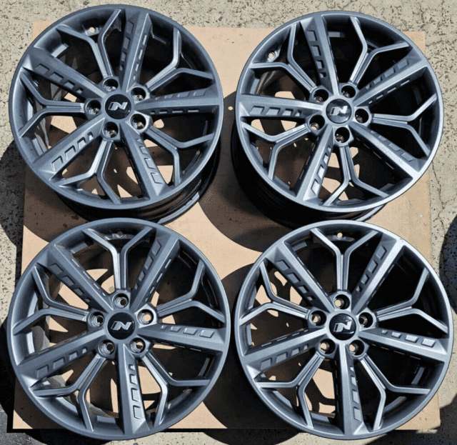 4x 18 Genuine Hyundai I20 N Performance Wheels Suit I30 I20 18x7.5 53