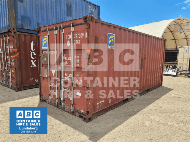 20 Foot (Used) Shipping Containers Available In Bundaberg ...