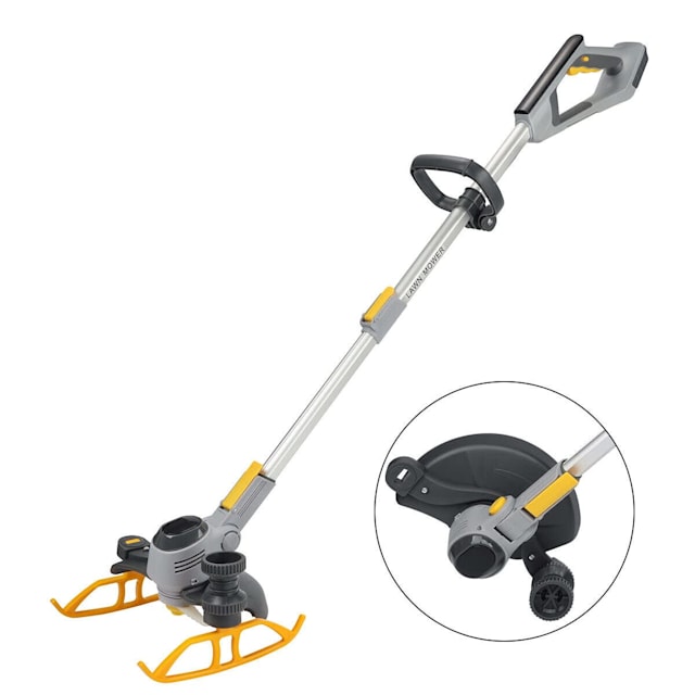 2in1 Cordless Grass Trimmer Lawn Brush Cutter Blade Whipper Snipper