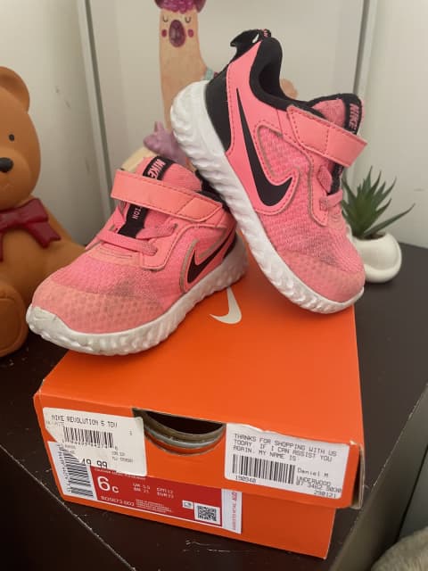 Nike Revolution 6 Baby/Toddler Shoes in Pink, Size: 6C | DD1094-608