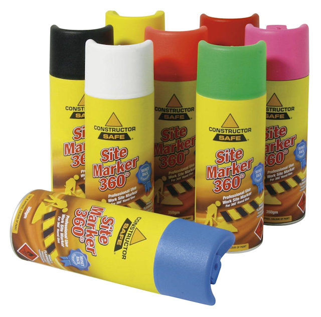 Survey spray and mark paint assorted colours Miscellaneous Goods