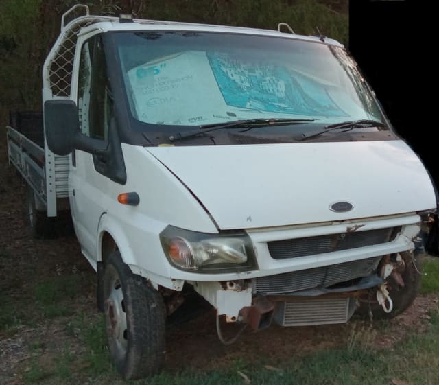Ford Transit LWB ute truck turbo diesel auto long tray tailgate lifter