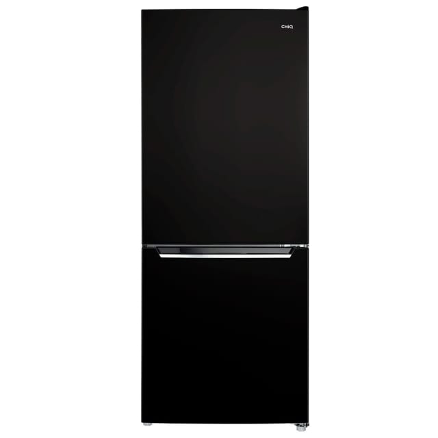 CHiQ 283 Litre Bottom Mount Fridge Freezer Black Model CBM280NB