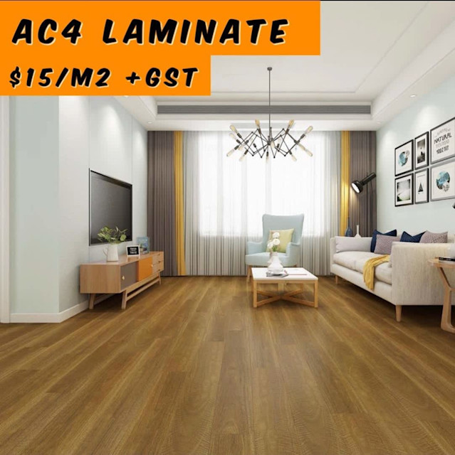 Laminate Flooring 12mm/AC4/HDFCore *Warehouse Clearance* Frm15/m2Plus
