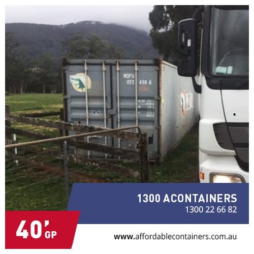 Affordable Shipping Containers Delivered Mittagong Area