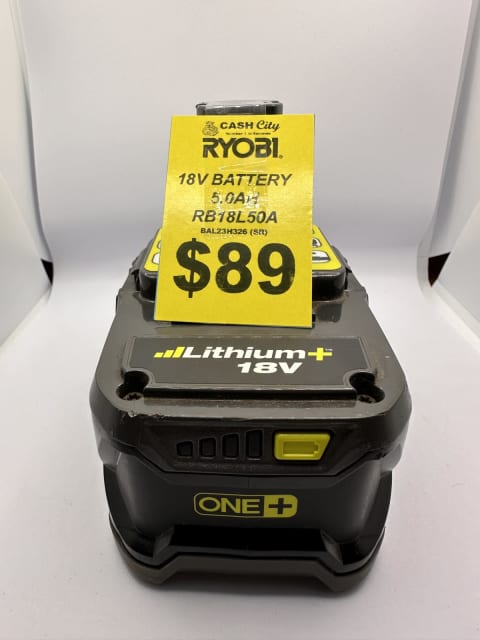 Ryobi Battery 18V 5.0Ah RB18L50A Power Tools Gumtree