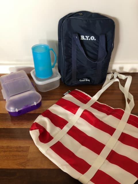 PICNIC PACK COOLER BAG, LUNCH BOXES, PICNIC BAG - 5 ITEMS | Other Home ...