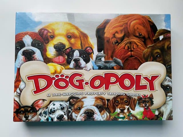 Monopoly Dogs Dog-Opoly Board Game Late for the Sky | Board Games ...