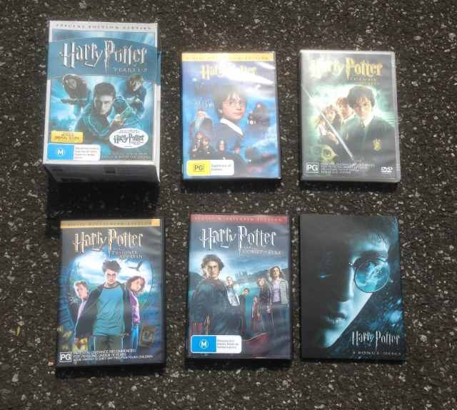 Harry Potter DVD set, Special Edition Giftset Years 1-5. | CDs & DVDs ...