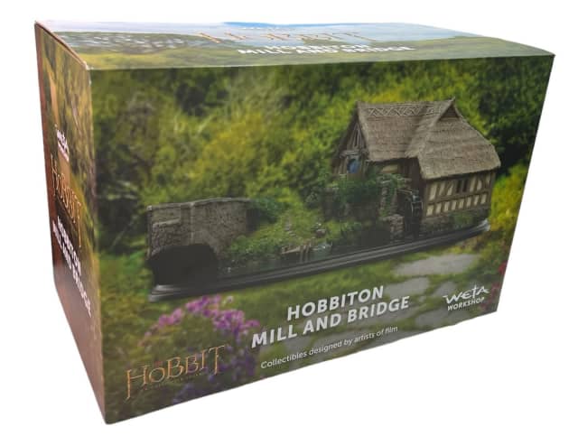 WETA WORKSHOP HOBBITON MILL AND BRIDGE DIORAMA | Other Antiques, Art ...