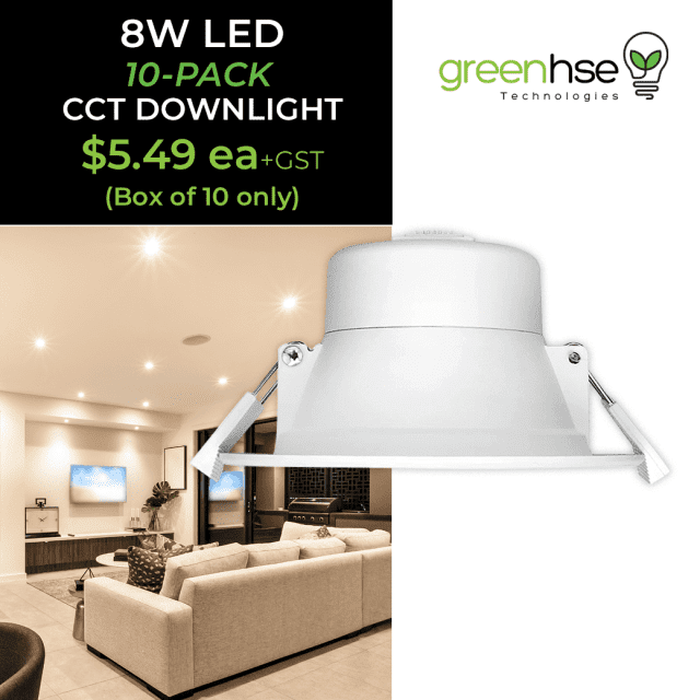 SPECIAL LED 8W DOWNLIGHTS 5.90 EACH PLUS GST BY BOX OF 10 Ceiling