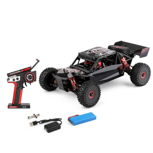 Remote control Buggy, RC Car, 1/12 scale, 75/kmh, new in box, black