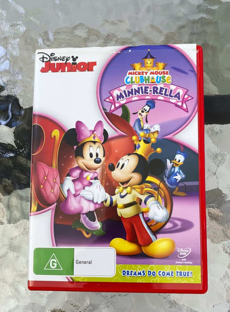 DVD Mickey Mouse Clubhouse Minnie-Rella Dreams Do Come True Minnie PAL ...