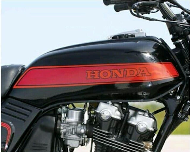 HONDA CB900F SUPER SPORT 1981 TANK FAIRING DECALS KIT Motorcycle