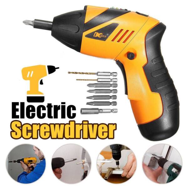 45 Pieces 4.8V Cordless Screwdriver Drill Driver Set Rechargeable Hand Tools in Sydney City