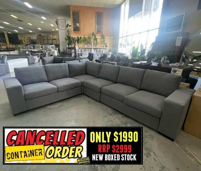 LOUNGE SALE! Mascot Modular Corner Sofabed Sofas in Daisy Hill QLD