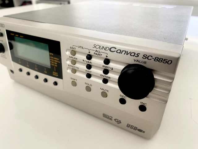 Roland ED Sound Canvas SC-8850 USB synth sound module | Keyboards