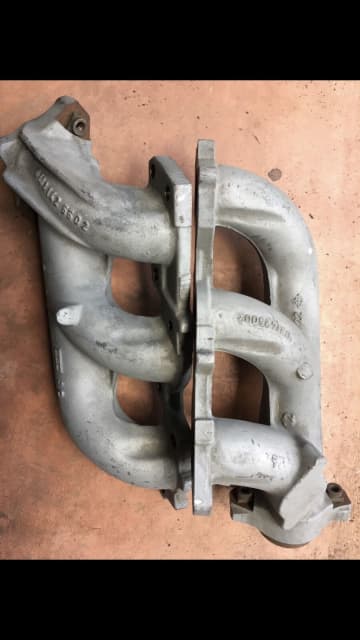 Mercedes genuine M103 New Exhaust Manifolds to suit 6 cyl 3ltr | Engine ...