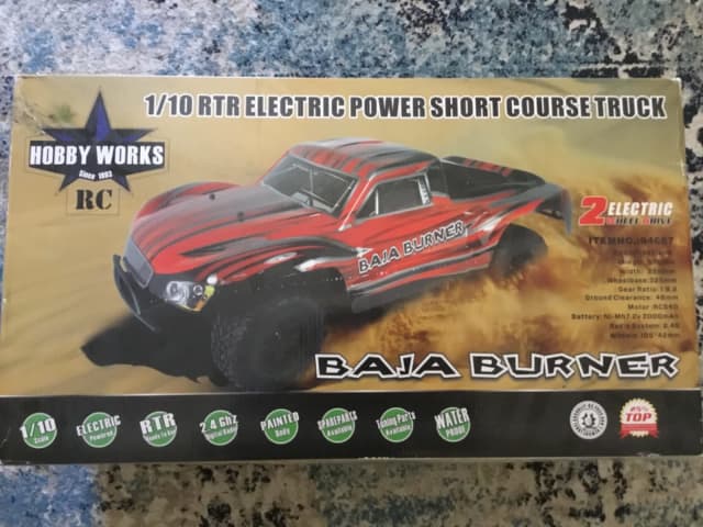 baja burner rc car