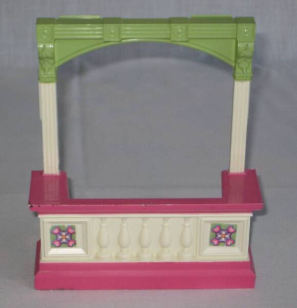 FISHER PRICE LOVING FAMILY GRAND DOLL HOUSE FRONT WINDOW FRAME Toys