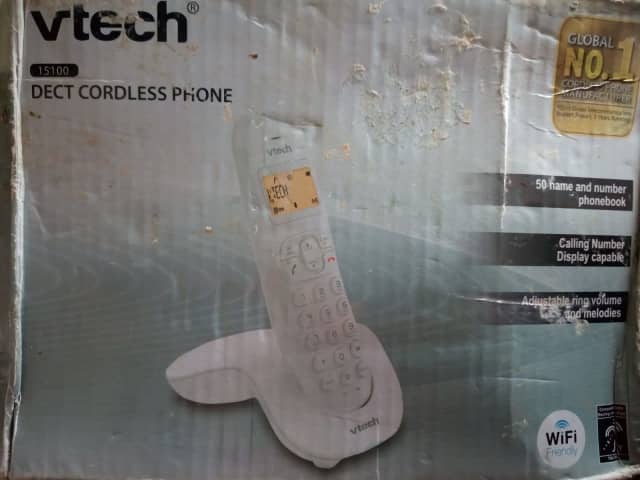 vtech-cordless-phone-new-white-home-landline-telephone-wifi-home