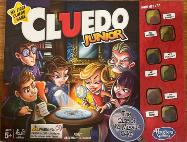 Cluedo Junior as new, Board Games, Gumtree Australia Fairfield Area -  Fairfield Heights